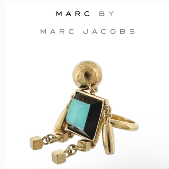 Marc By Marc Jacobs Jewelry - Marc by Marc Jacobs Dusty Jade Green Ring Sz 6 NWT